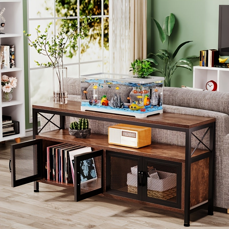 Large Transparent Fish & Turtle Aquarium Tank with Lid - Heavy-Duty Rectangular Fish Tank Suitable for Home & Office, Aquarium for Fish Viewing, Assembly, Spacious Water Habitat for Fish,, Aquatic Plants (Water Tank)