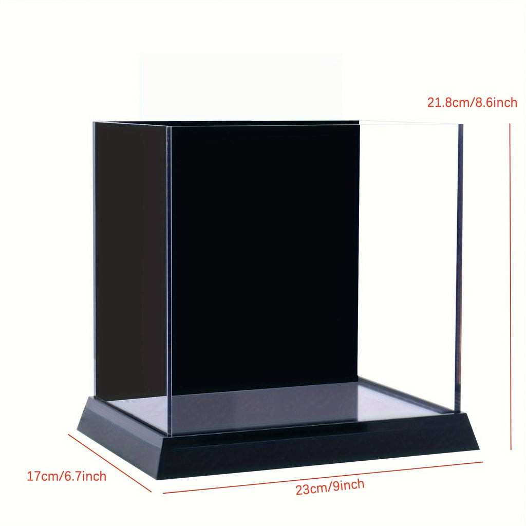 Premium Acrylic Fish Aquarium, 1.5 Gallon Size, Featuring an ABS Base, Ideal for Betta, Goldfish, Or Tropical Fish in Your Living Room